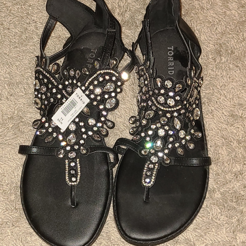 Torrid Rhinestone Sandals